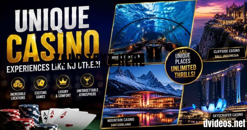 Unique Casino: Top 10 Most Unique Casinos in the World, Amazing Experiences & Complete Travel Guide